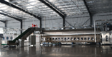 洗滌廠日洗滌量低于4000套，不建議使用洗滌龍