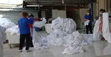  新開(kāi)的布草洗滌公司正確分揀布草的妙招